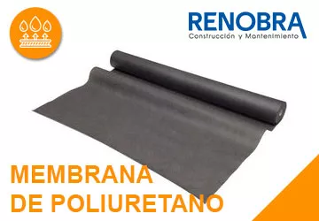Rollo de membrana de poliuretano