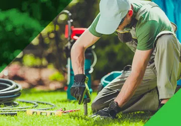 Obra exterior servicio de jardineria y chapeo