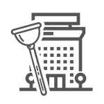 icono plomeria para hoteles y condominios en cancun